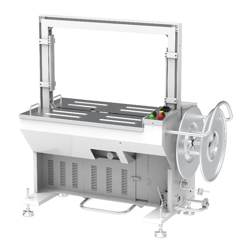 Automatic Heavy  Carton Strapping Machine for Beverage Food Metal Packaging 100kg Load Capacity High-Speed Pallet Packing