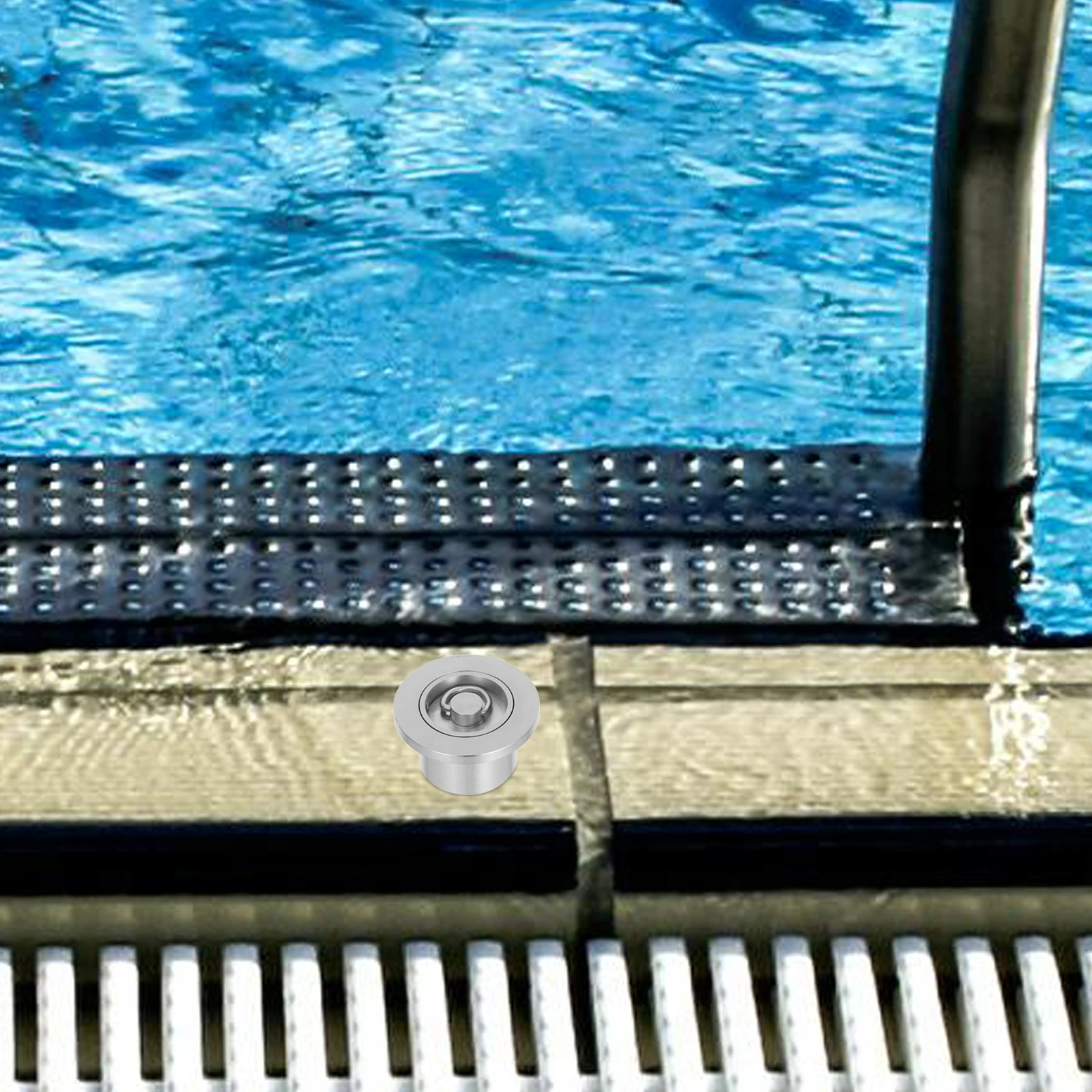 

1pc Durable Copper Main Cover Rapid Drainage Efficient Filtration For Swimming Pools Hot Tubs Fish Ponds Water Tanks Replaceable