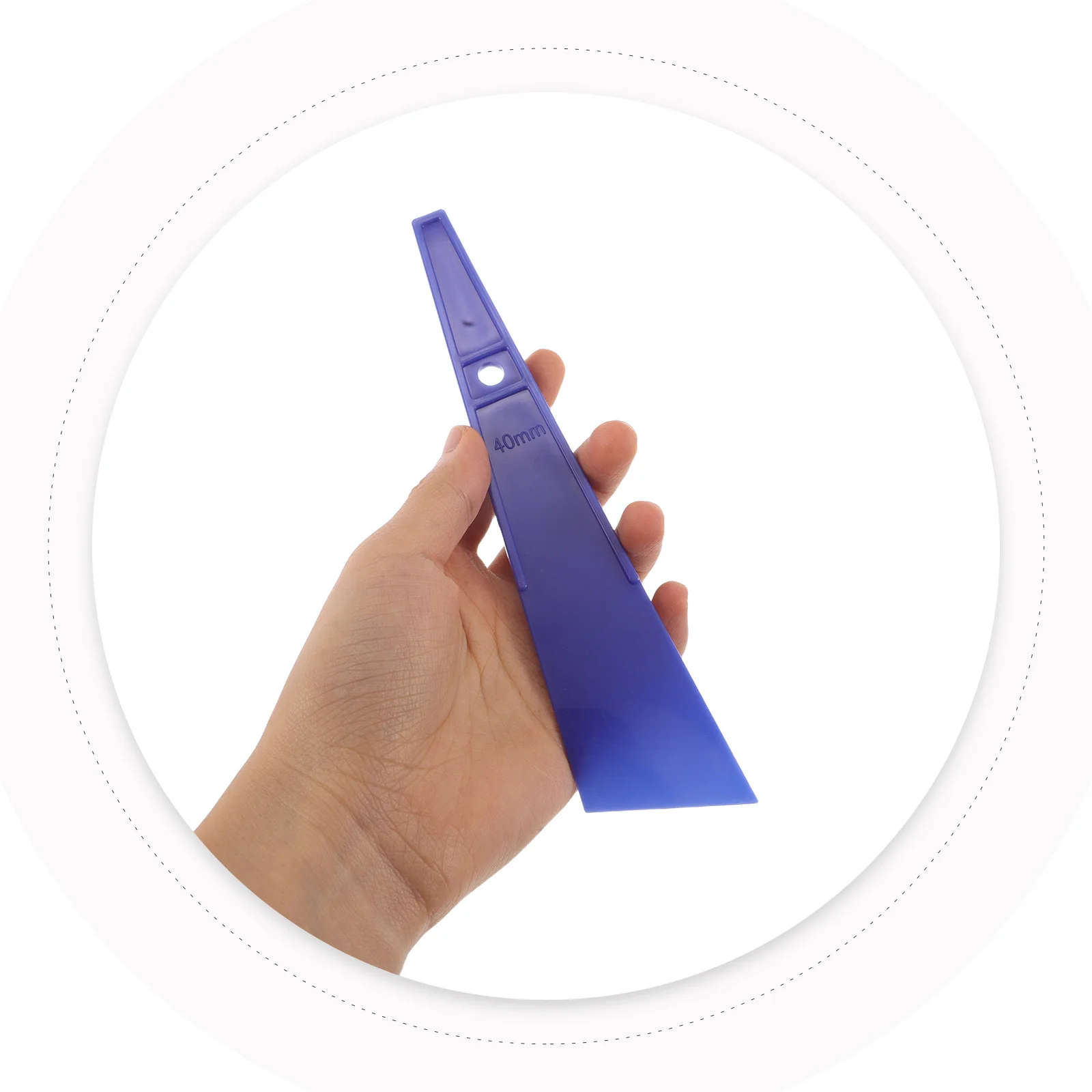 

9Pcs Leathercraft Glue Spreader Plastic Scraper Kit Adhesive Applicator for DIY Glue Projects Smear Sticks Scraping