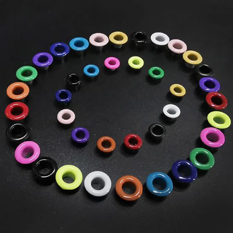 Metal Eyelets Leather Grommets 3mm 4mm 5mm 6mm 8mm 10mm Many Colors For Choice