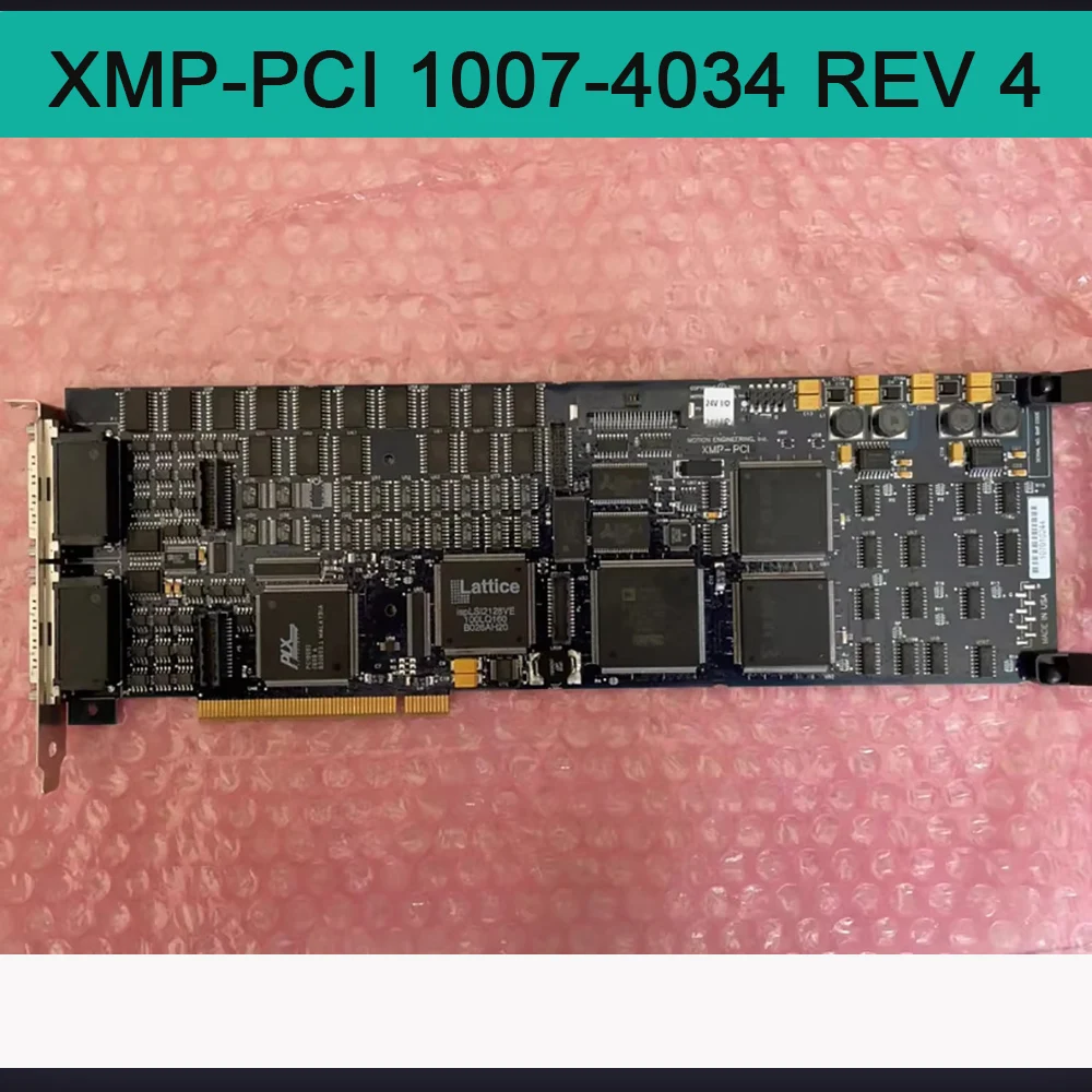 XMP-PCI Perfect test Stable performance XMP-PCI 1007-4034 REV 4 T003-0002REV8