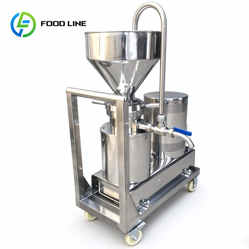 Colloid Grinder Sauce Grinder Peanut Butter Maker Cashew Butter Sesame Paste Fruit Jam Customized