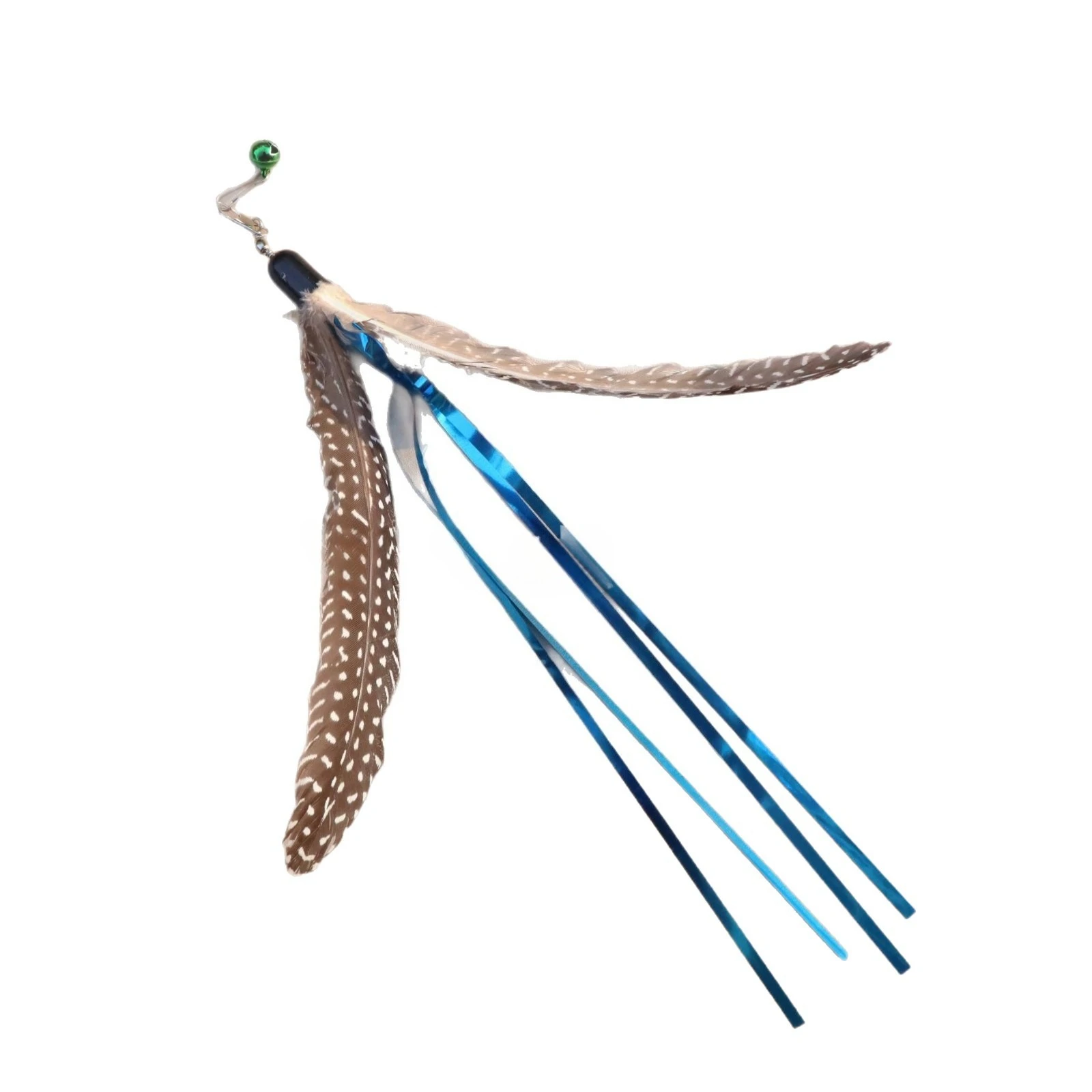 Cabezas de repuesto giratorias molino plumas juguete para gatos - imagen 4