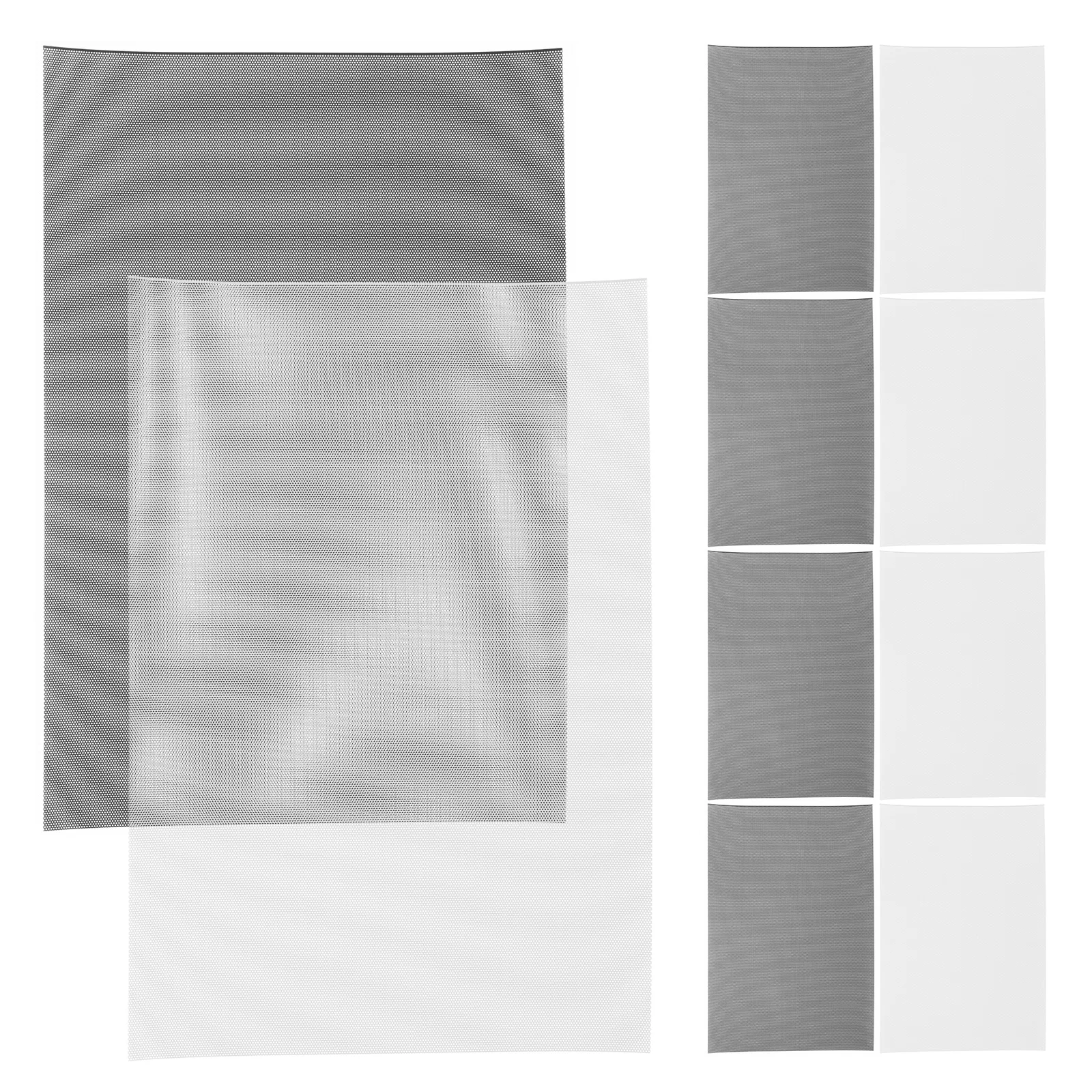

10 Pcs Beast Eye Network Cosplay Materials Eyes Mesh Fabrics for Crafts Pvc Furry