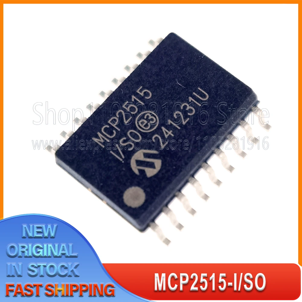 

5~50PCS/LOT MCP2515-I/SO MCP2515 I/SO SOP-18 Chipset 100% New Original In Stock