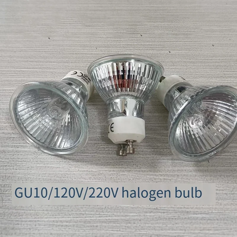 LJL-10Pcs GU10 Bright Bulbs Spot Light Aromatherapy Wax Melting Lamp Special Halogen Lamp Heating Bulb