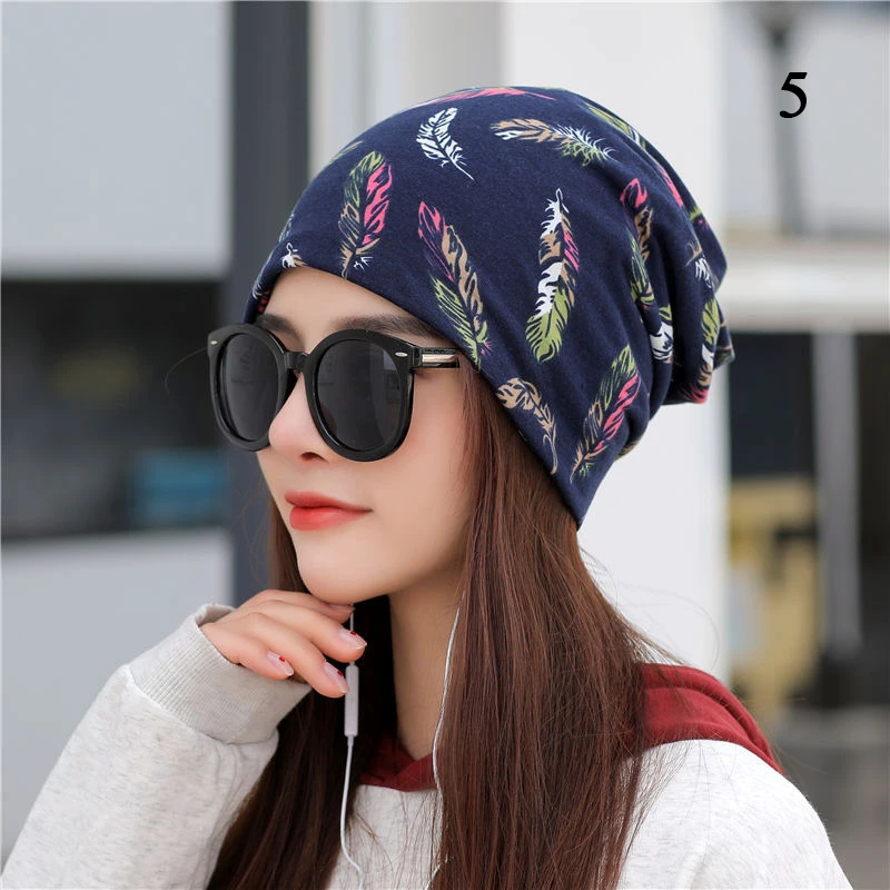 51 Styles Women Beanie Cap Baggy Slouchy Beanie Hat Spring Summer Pile Pile Cap Hair Loss Headscarf Thin Breathable Pullover Cap