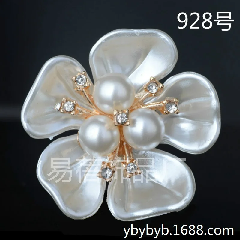 

Korean version of the new headgear diyABS flower heart pearl accessories hand bouquet DIY bride jewelry accessories 928