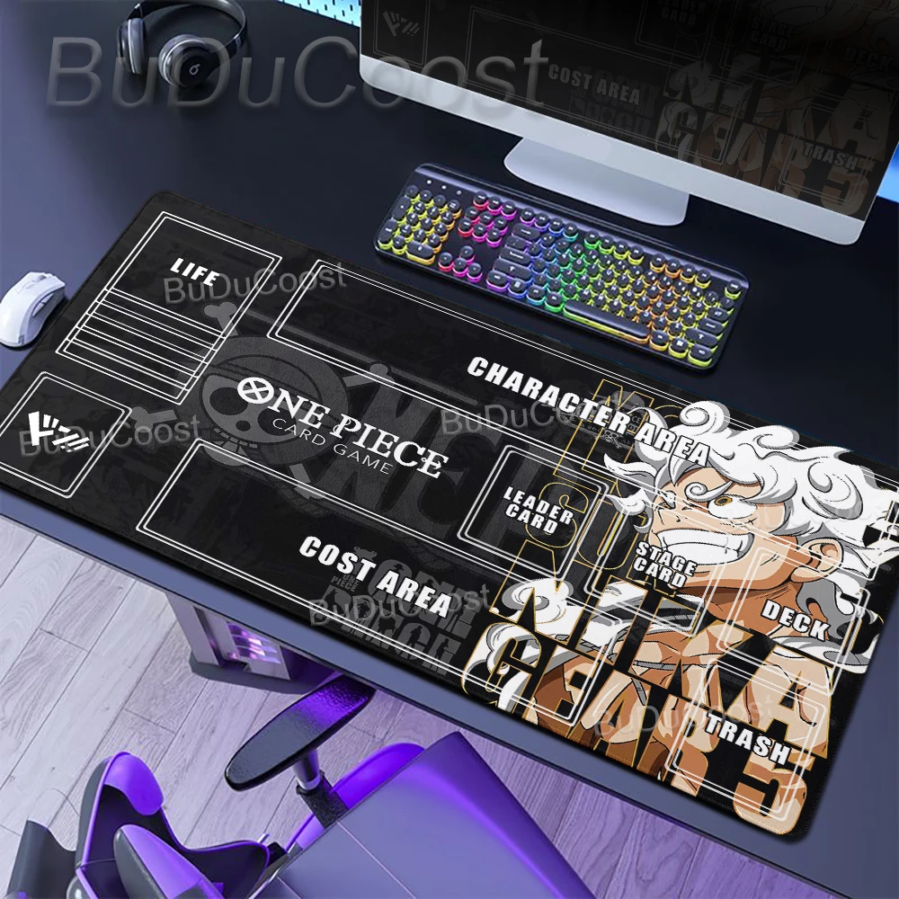 60X35 One Piece Playpad Opcg Nami Card Board Game Battle Mousemat Zoro Franky Board Game Card Duel Plate Mousepad Anime Gift Toy
