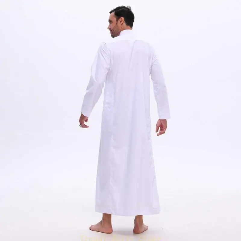 

N5KB Мужчины Thobe Arabian Kaftan Rop