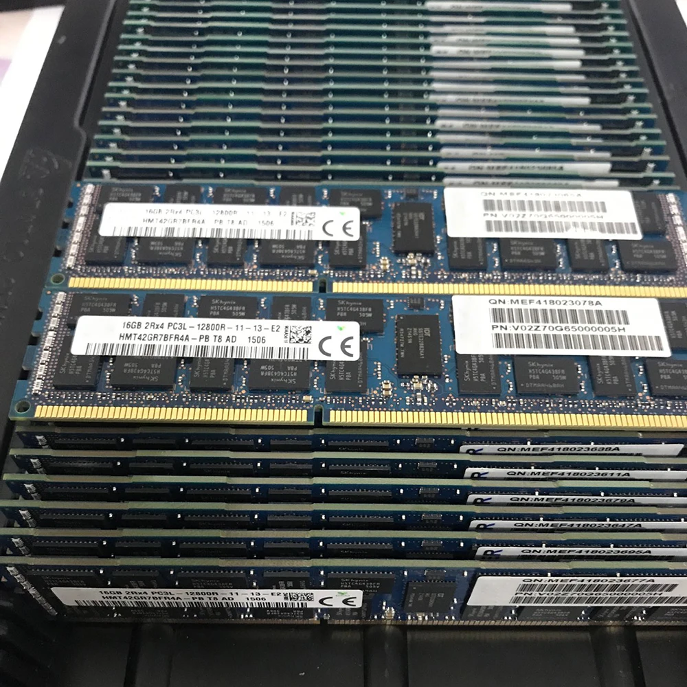 1 peça de memória de servidor para inspur 16g 16gb 2rx4 ddr3l 1600 ram nf5160m3 nf5270m2 nf5280m2