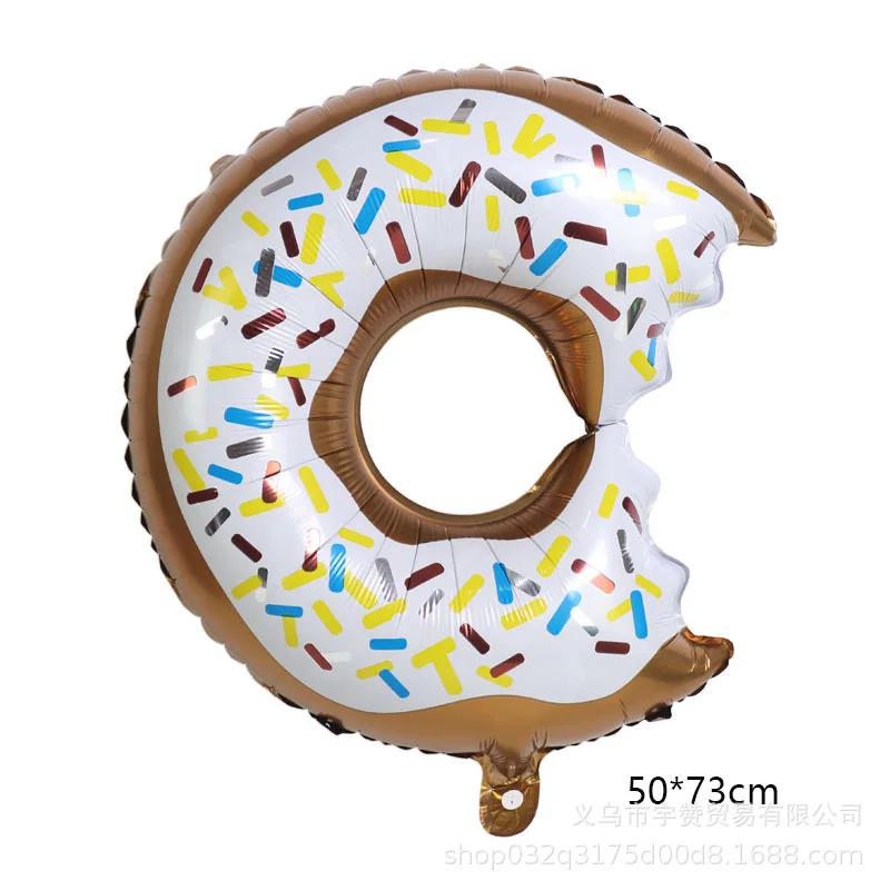 Cartoon Boba Milk Tea Popcorn Balloon Children Girls Boys Movie Night Tea Party Decoration Supplies Kids Favor Gifts