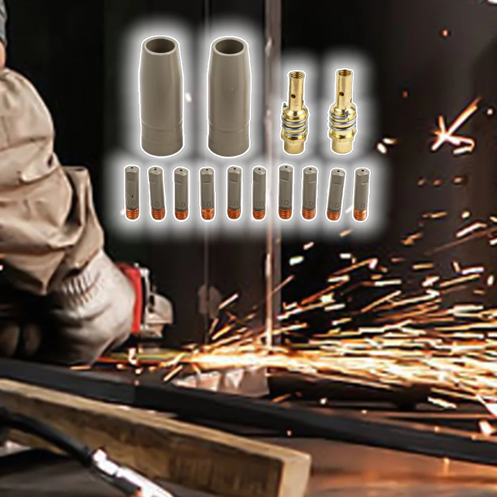 

Coating Protection Nozzle Set For 15AK Electrode Clip Efficient Slag Removal For Welding Applications
