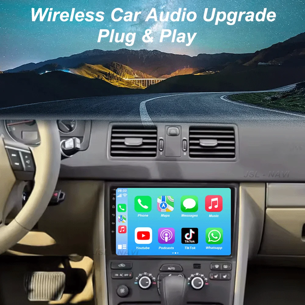 Android 15 Car Radio  For Volvo XC90 C 2002 - 2014 Multimedia Video Player Navigation stereo GPS No 2din 2 din dvd - view 3