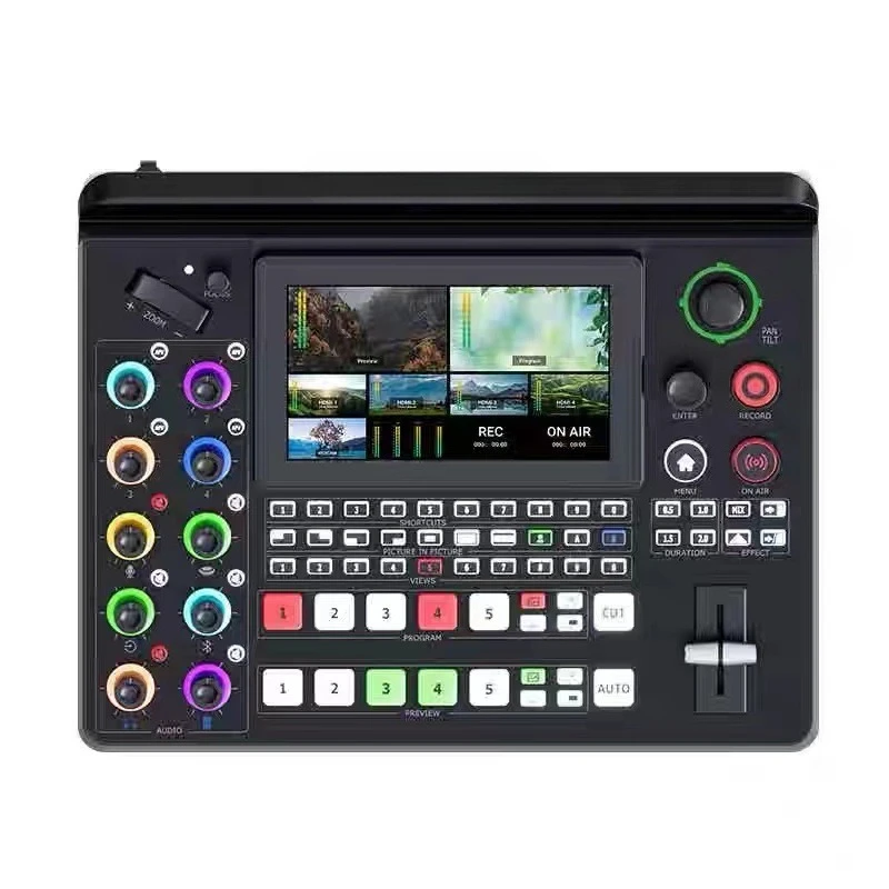 Switch station live broadcast switcher, guide station live broadcast dedicated