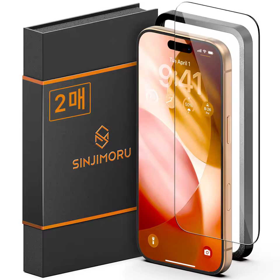 신지모루 강화유리 실제 적용