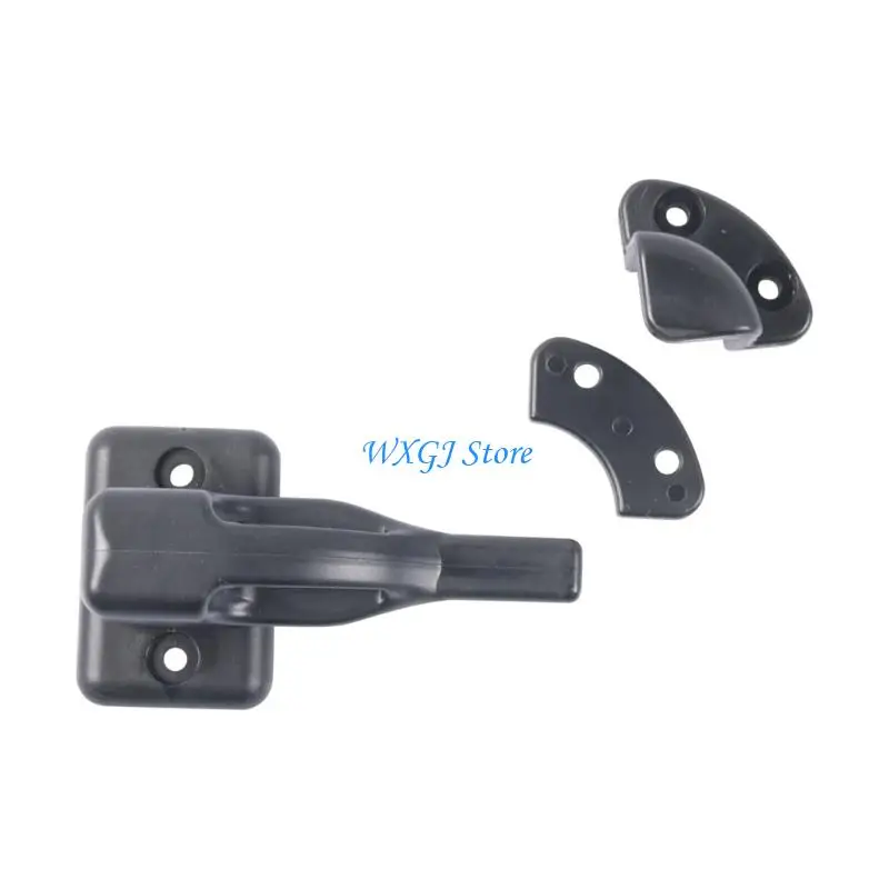 

37JE Car Door Holder Retainer, White Plastic Trailer Door Holder Baggage Door Catcher Latches for Car Campers Trailer