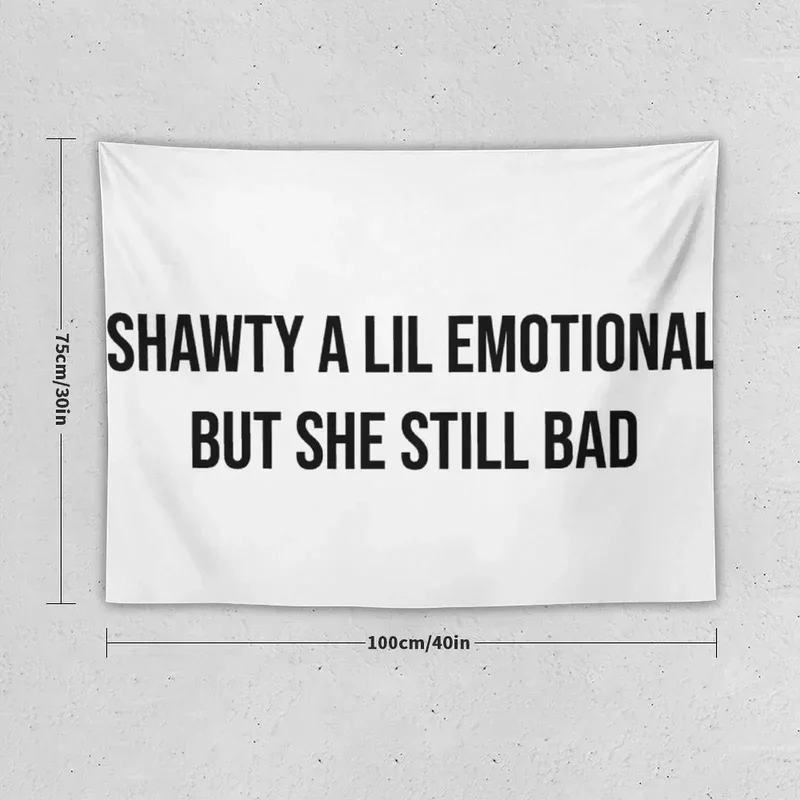 Shawty little emotional tapestry home decoration aesthetic bathroom decor decorative tapestry