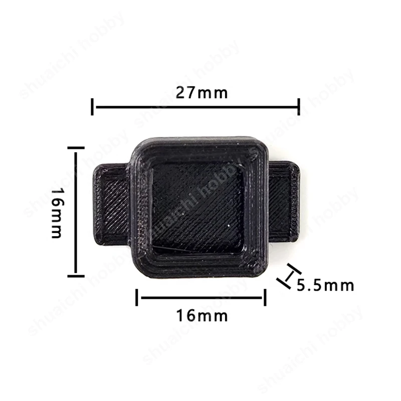 1PCS 3D Printed TPU BZ121 GPS Module Fixing Mounting Bracket Universal Installation Holder for RC FPV Drone Whoop Frame Parts