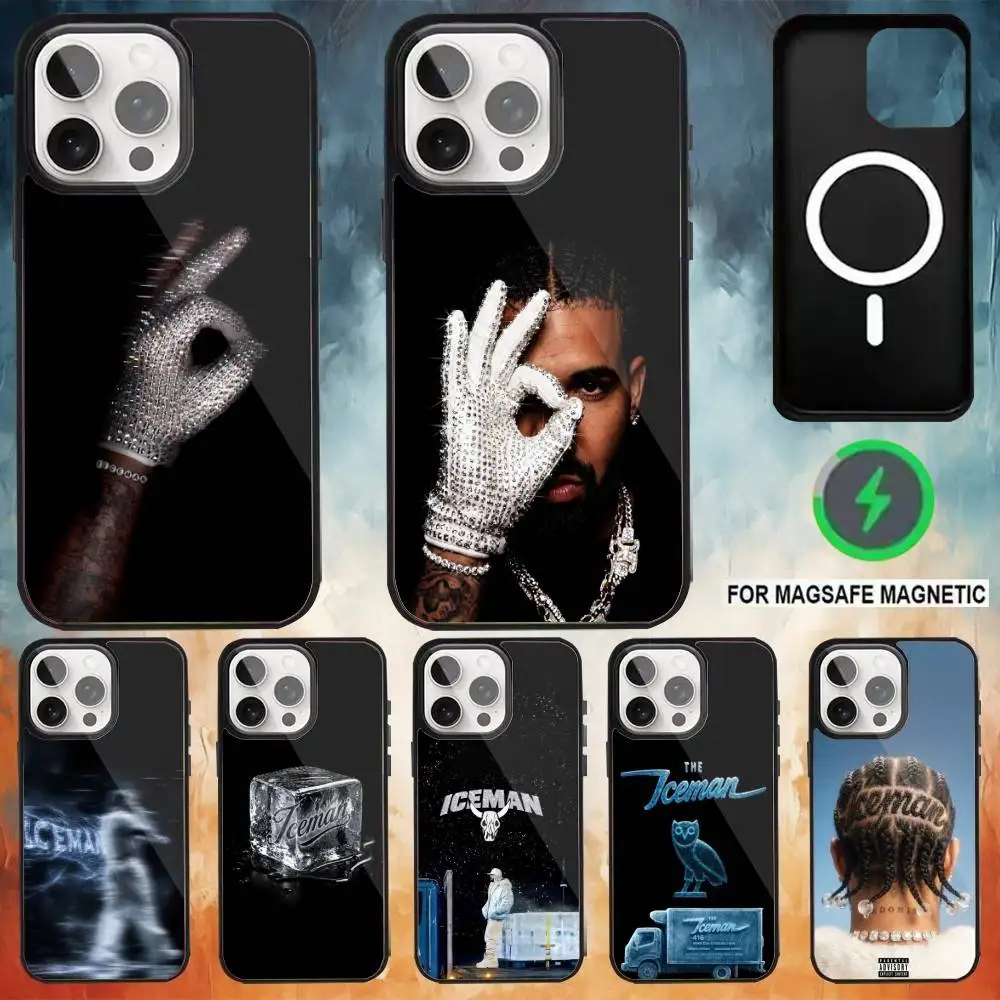 D-Drake Iceman Phone Case For iPhone 17,16,15,14,13,12,Plus,Pro,Max For Magsafe Magnetic Wireless Charge