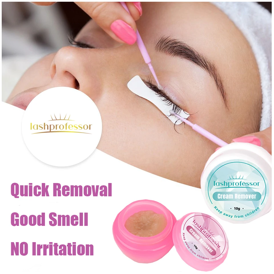 

New Professional Grafting Eyelash Extension Glue Cream Remover Non Smell Lashes Remover Adhesive for Makeup Tools Removers Cream