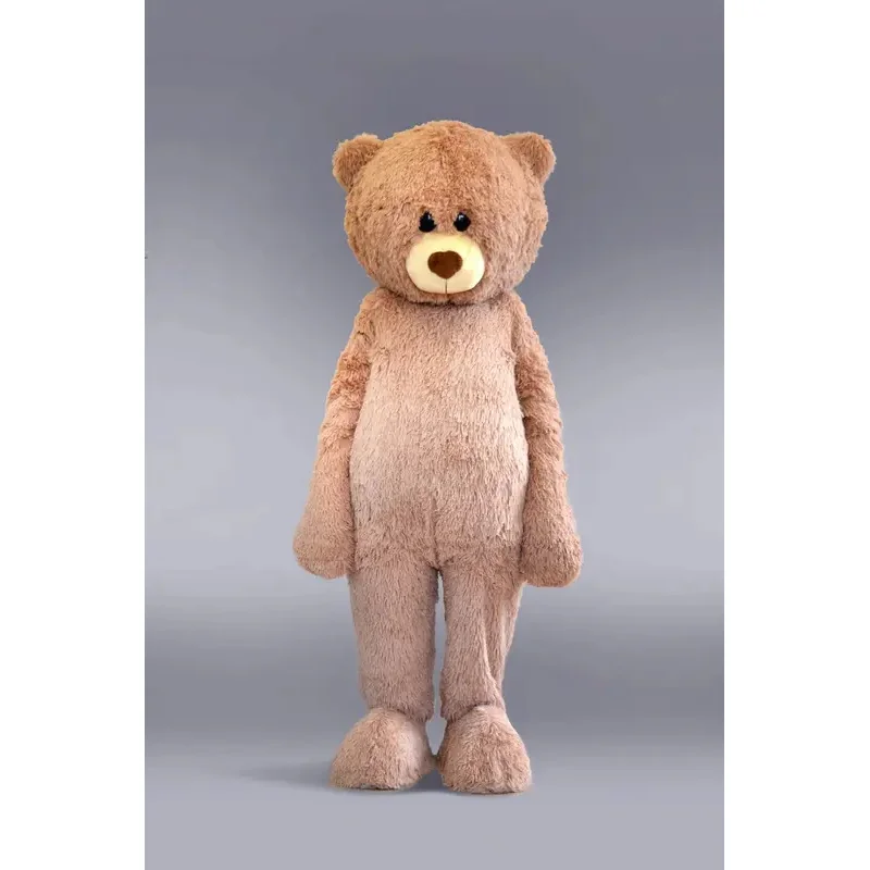 Cute Bear Mascot Adult Walking Costume Halloween Party Event Supplies