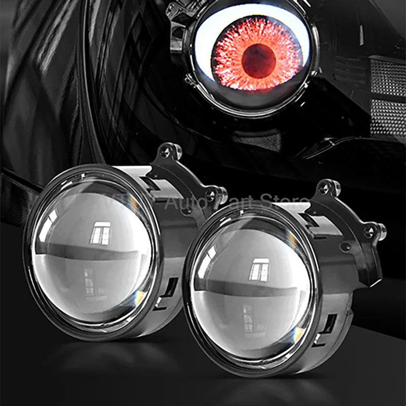 

Новые линзы Devil's Eye Blinking Eye Динамические 3-дюймовые светодиодные линзы Специальные ангельские глазки Супер реалистичный уникальный дизайн Прочный для автомобильного освещения