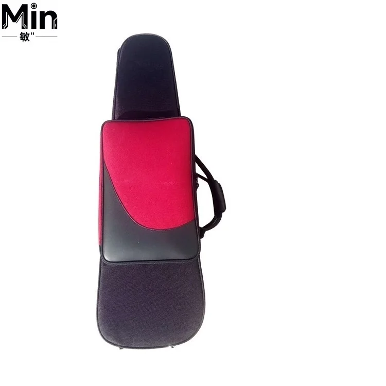 Canvas Foam Padded Large Musical Trumpet Carry Case Protective Storage Case for Brass Wind Instruments Trombone Accessories