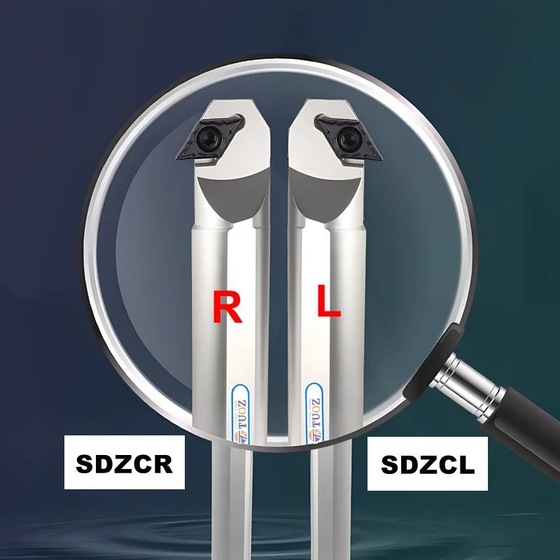 TUOZ SDZCR SDZCL 93° Lathe Tools S10K S12M S16Q S20R S25S SDZCR07 SDZCL07 SDZCR11 Internal Turning tools