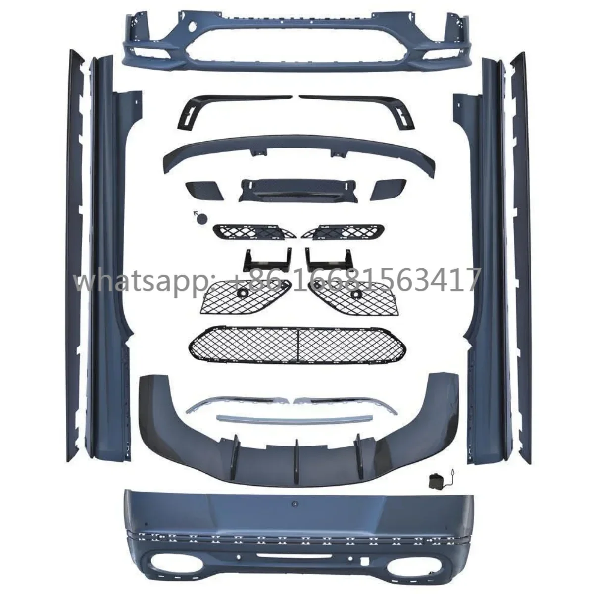 For Bentley Continental Gt 16-19 Supersport Body Kit