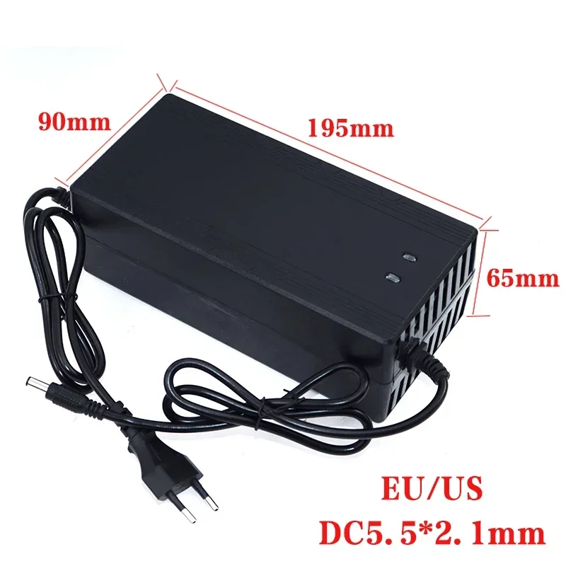 36V 60V 2A 3A 5A lithium-ion charger 10S 16S 42V 67.2V 18650 lithium battery charging 5A fast intelligent charger