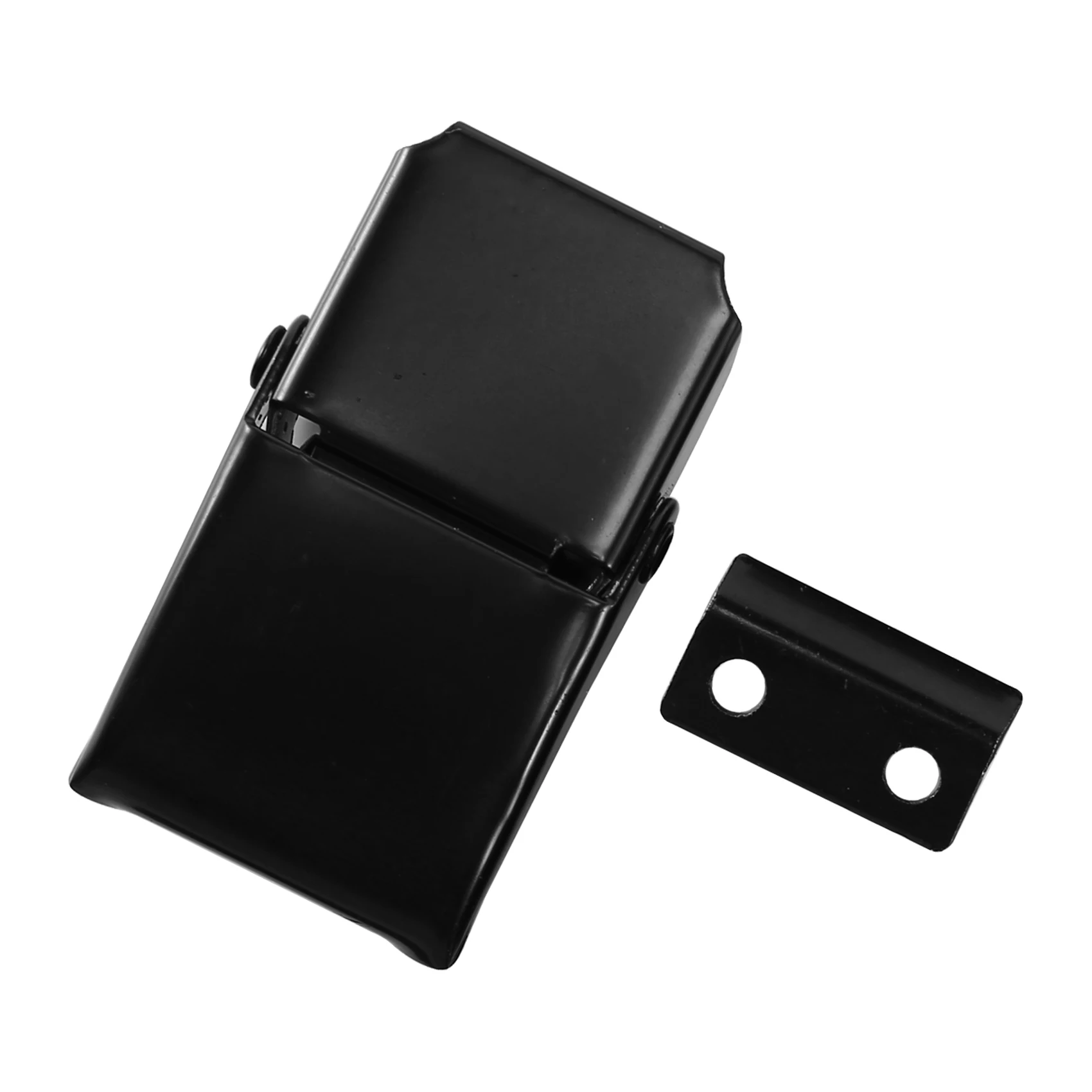 -[Retail TX] 4 Pcs A27 Black Concealed Toggle Loaded Latch Catch Clamp For Case, Toolbox,Cleaner,Cabinet Boxes