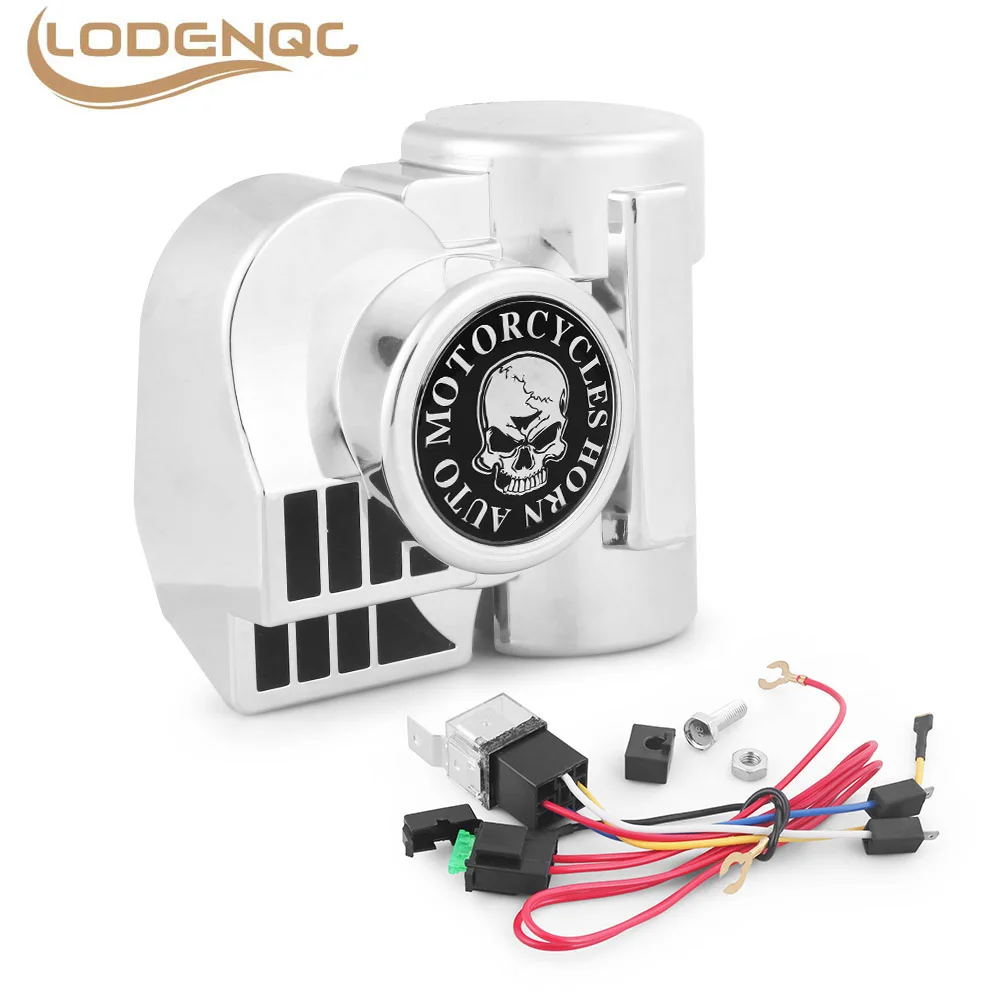 

150DB Super Loud Car Horn 12V Train Sound Air Horns With Relay for Motorcycle Train Horns for Motorbike Truck Boat Pickup