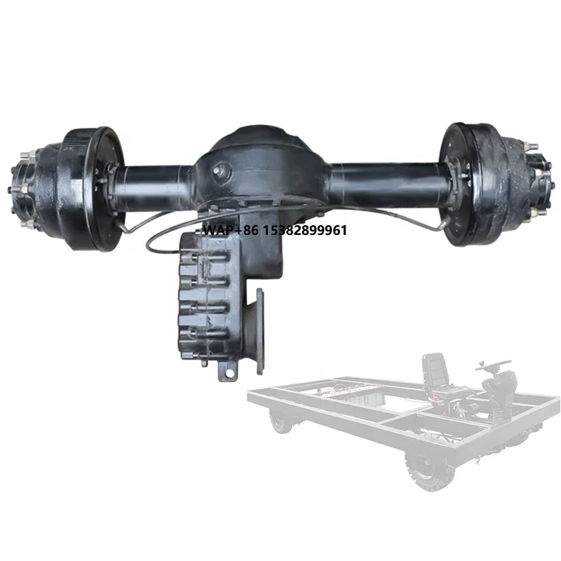 

105 7.5KW Permanent Magnet Synchronous Motor Controller Oil Brake Rear Axle Kit 5T Agricultural Electric Truck Drive System
