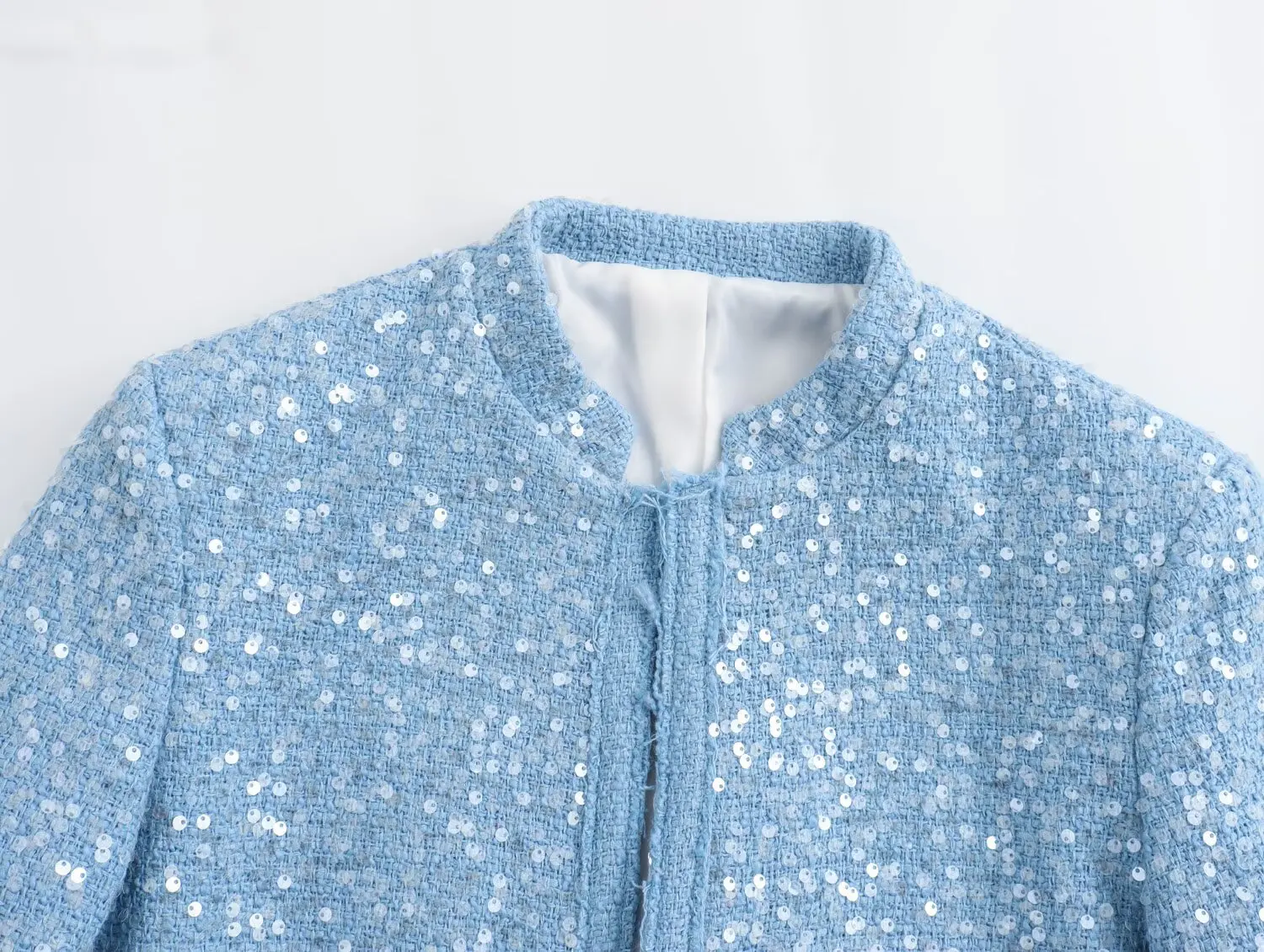 유럽 및 미국 2025 가을 신상품, 다재다능하고 패셔너블한 프렌치 스타일 긴 소매 비즈 자켓