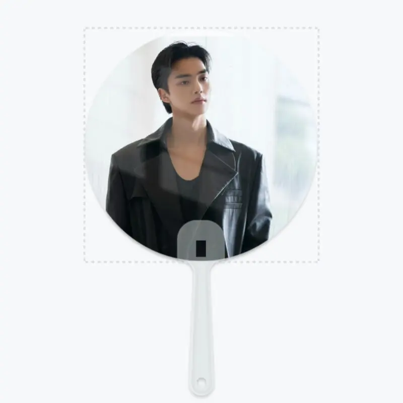 Song Kang 송강 Magazine Cover HD Poster Korean TV My Demon Drama Stills 18*18cm Photo Picture Plastic Round Fans Can Custom