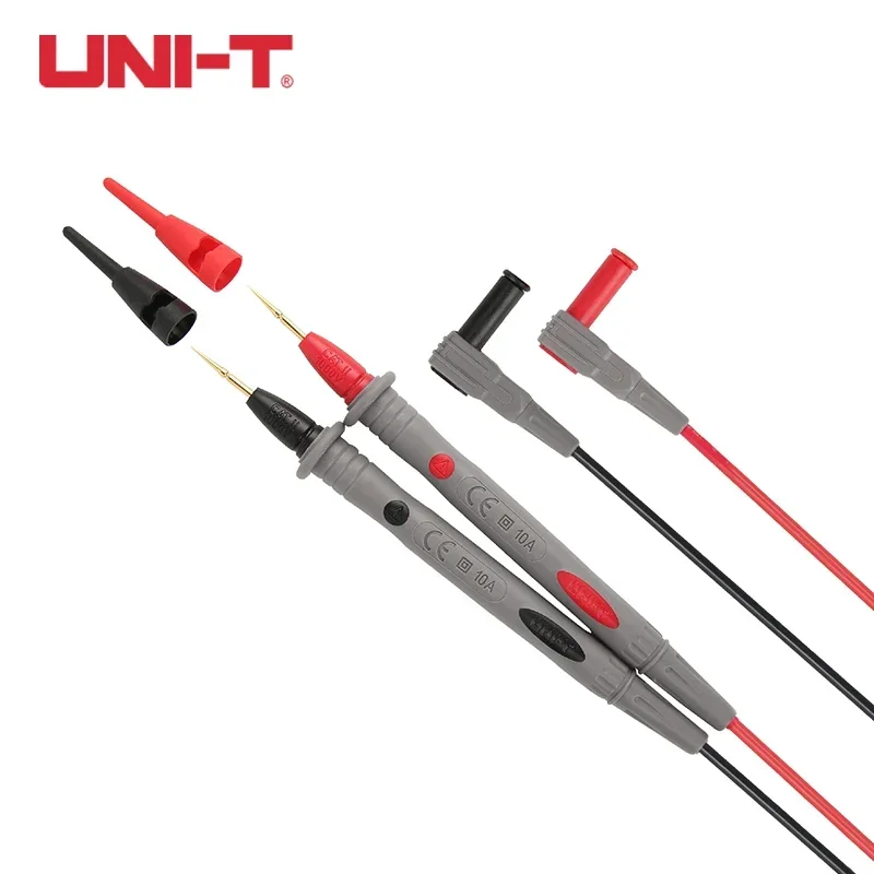 UNI-T UT-L90 ПВХ двойная изоляция с очень заостренной ручкой мультиметр клещи специальная тестовая ручка проводной зонд