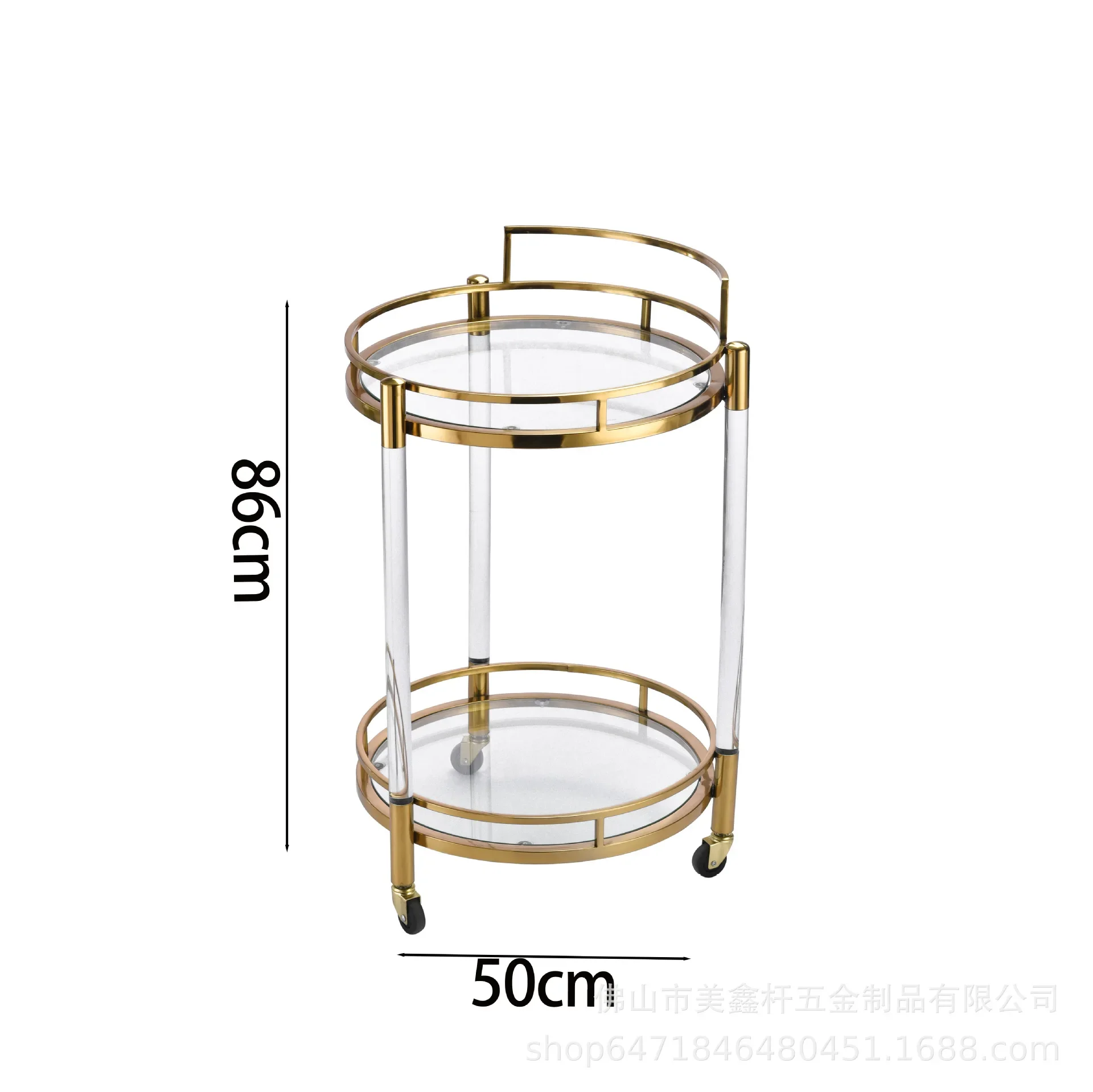 Hotel Mobile Cart Beverage Cart Cake Cart Dessert Handcart