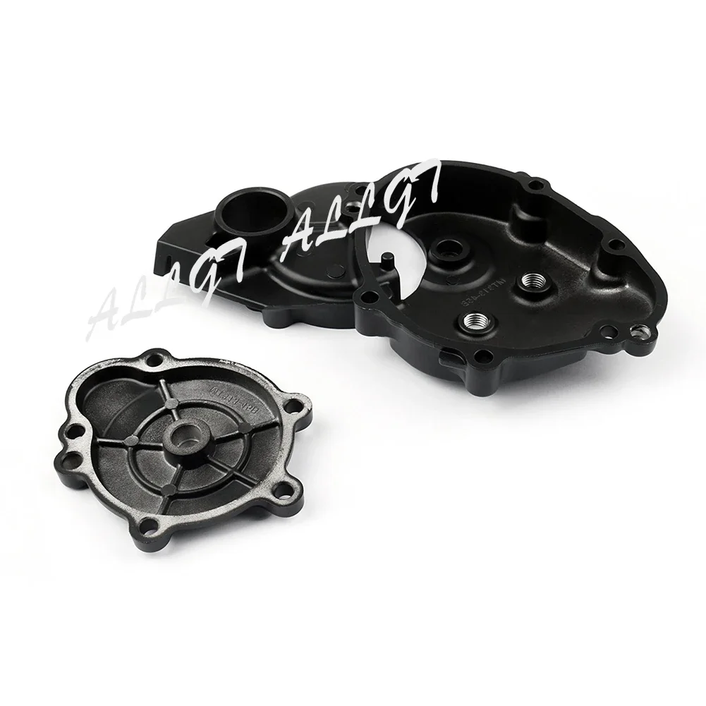 Engine Starter Case Crankcase Cover Fit For Kawasaki Ninja ZX10R 2006 2007 2008 2009 2010 Black