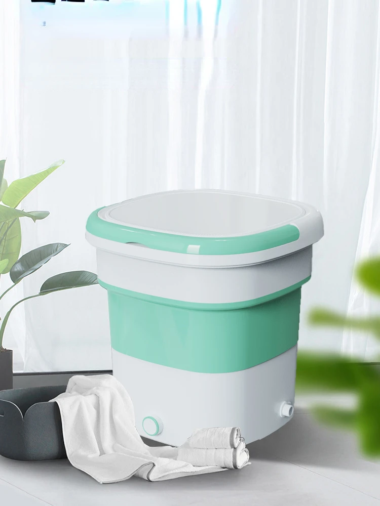 Hộ Gia Đình Gấp Máy Giặt, Lưu Trữ Di Động Mini Máy Giặt Giặt Đồ Lót Máy Giặt 1 Máy Đa Năng Tất Máy Giặt