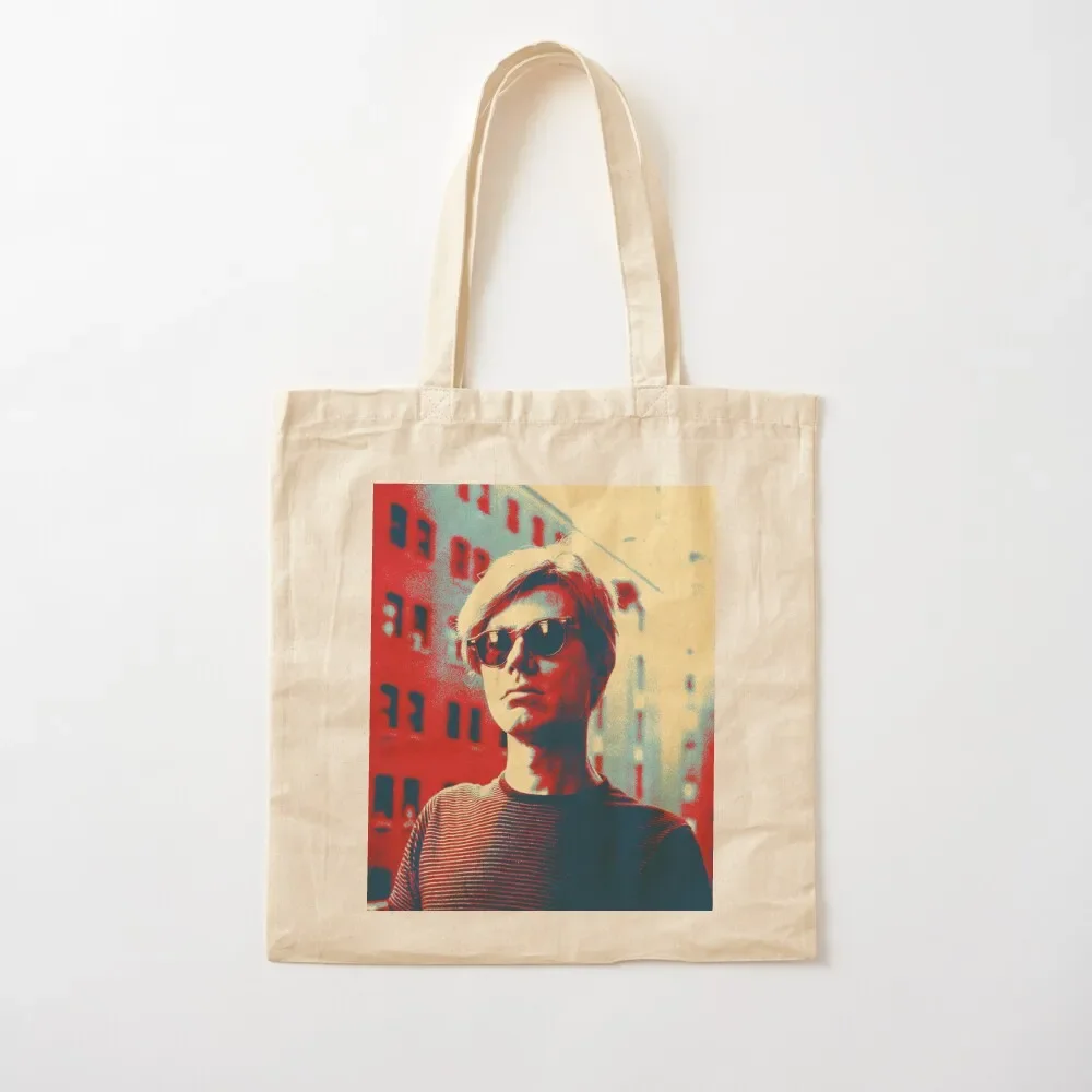 

Popart Andy Warhol Tote Bag Shopper handbag reusable grocery bags tote bag woman university shopper bag