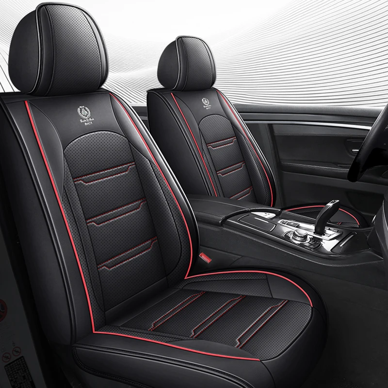 Front two-seater car seat covers, universal style, classic color options available, suitable for most models