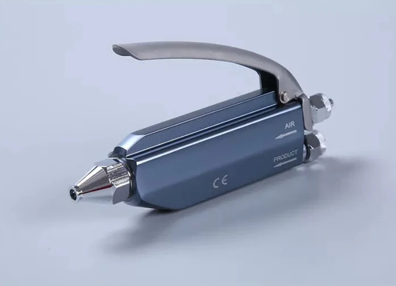 Laundry stain removal gun, steam stain removal gun