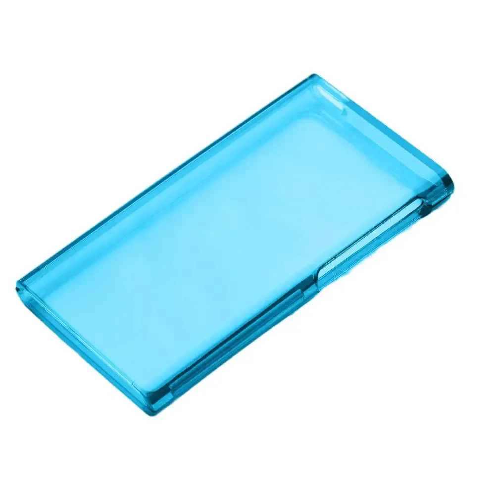 for IPod Nano 7 7G 7th Generation Candy Color Glossy Soft Clear Shell Case TPU Cover