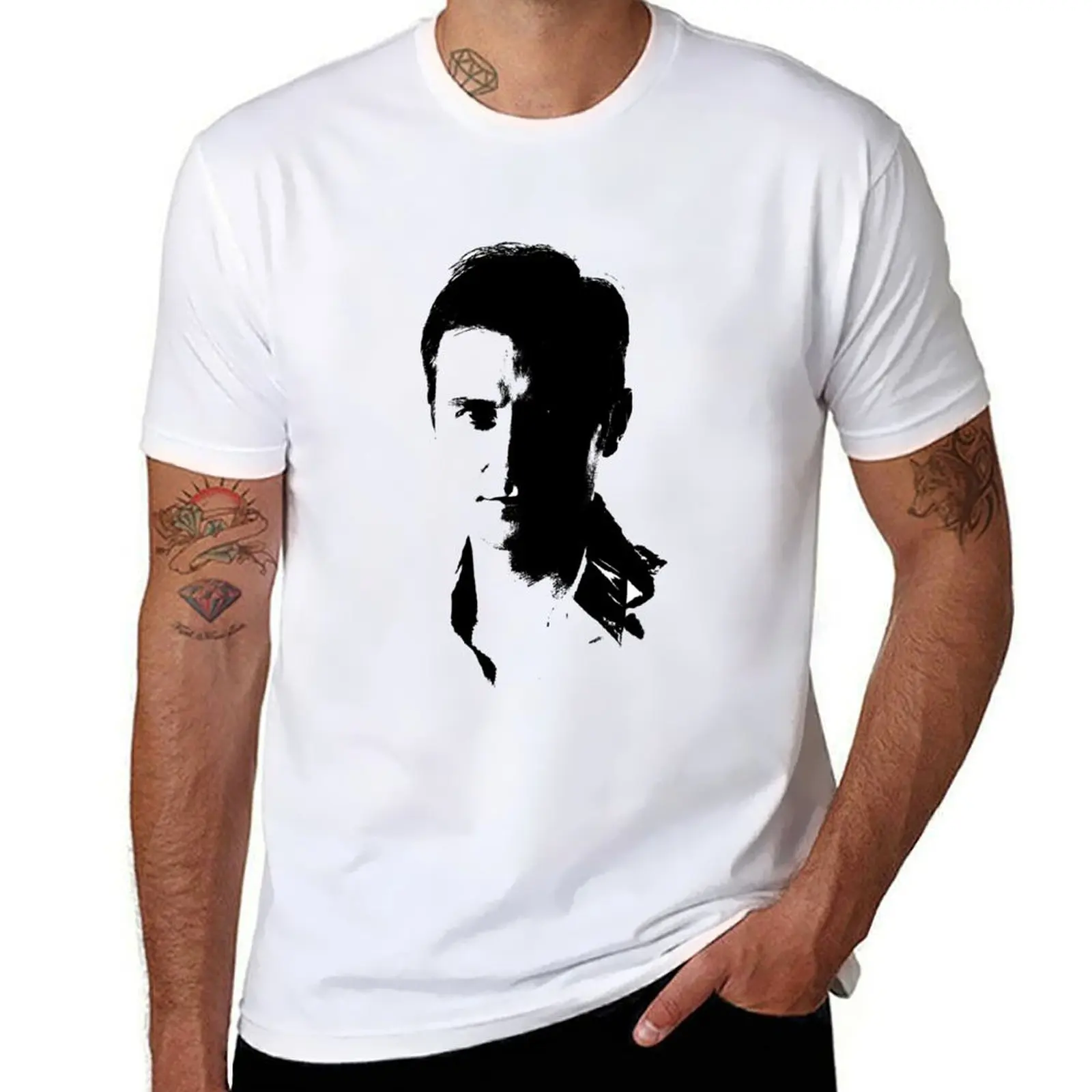 

Animal Richard Armitage Cool Graphic Gifts T-Shirt t shirts for man graphic cars cotton t shirts man 100%
