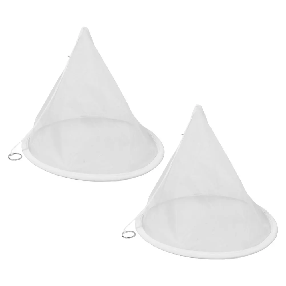 

2Pcs 150mesh Conical Honey Strainer Bag Lightweight Compact for Efficient Filtration Beekeeping Tool Bee Honey
