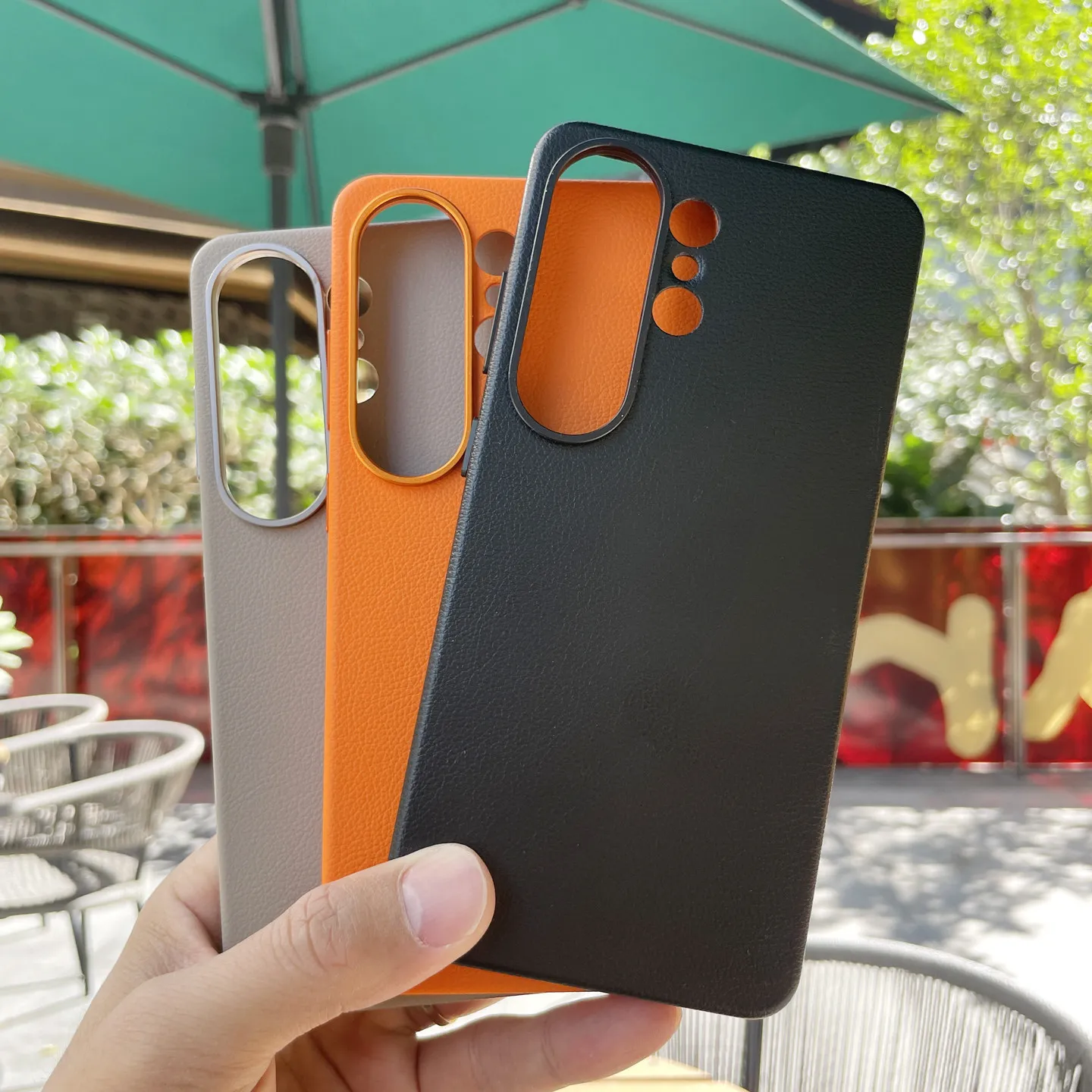 

High-end Business Sle Genuine Eco-leather Case For Samsung Galaxy S26 Ultra Plus For MagSafe Charging Shockproof Protector Cover