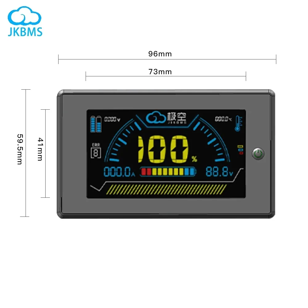 JKBMS-inversor do armazenamento de energia da família, inversor Lifepo4/Li-íon/LTO para a conexão de Growatt Deye Victron, 8S, 16S, 24V, 48V, 100A, 150A, 200A