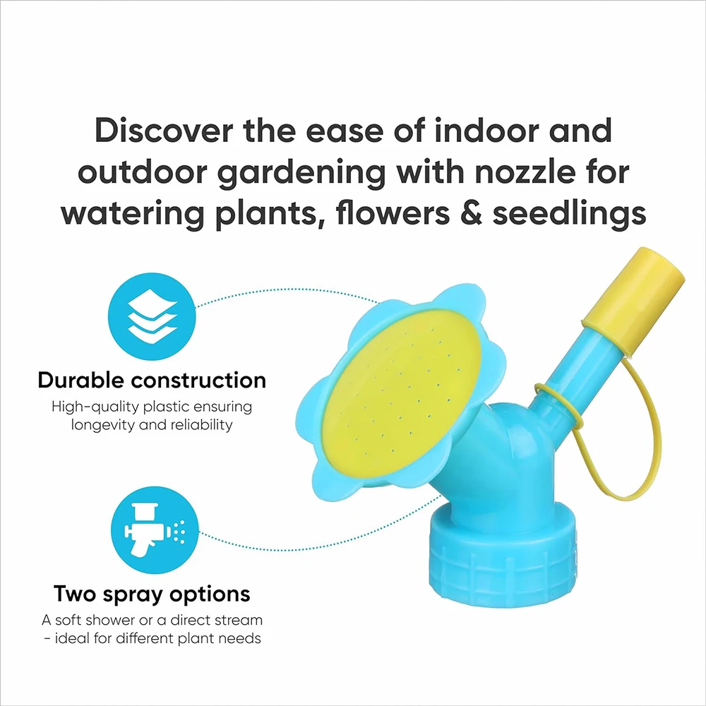 2 In 1 Watering Nozzle Sun Flower Automatic Watering Waterer Gardening Beverage Bottle Succulent Irrigation Tools