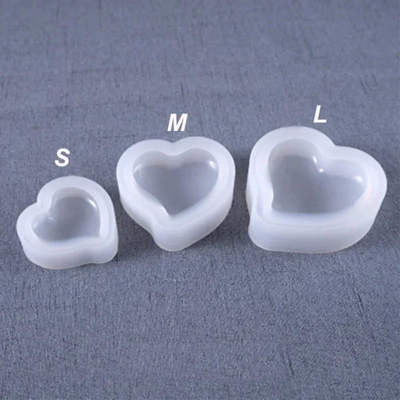 1pc Heart Shape Silicone Mold